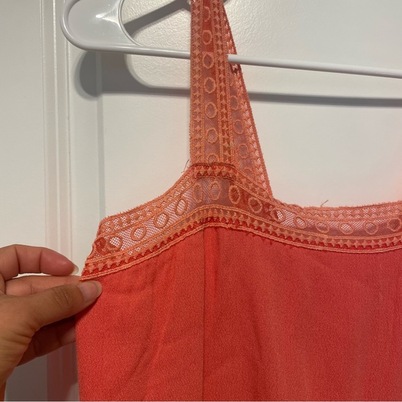 Tiered peach Midi tank dress - Picture 8 of 8